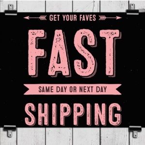 Same day or next day shipping!